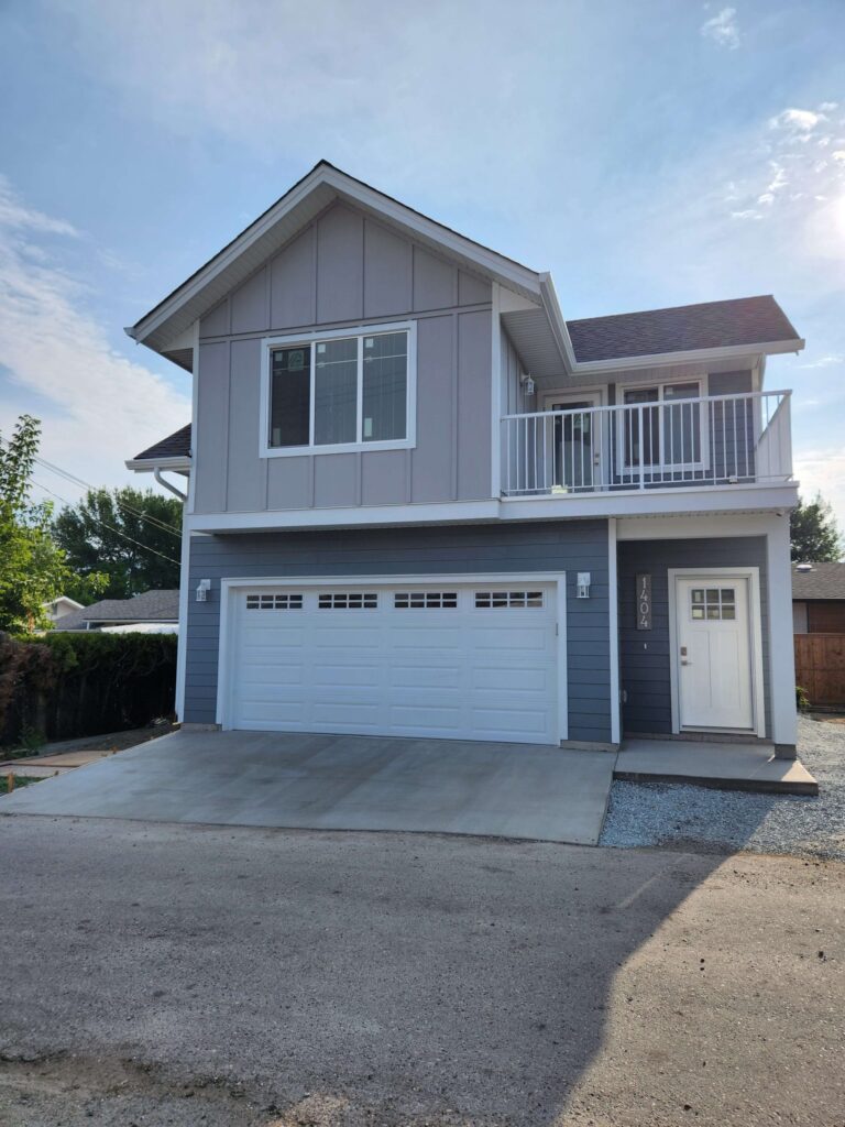 two story new home build kelowna bc